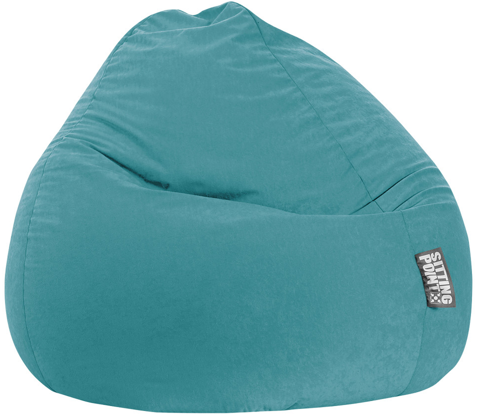 Beanbag sedací vak Easy XXL 80 x 130 cm tyrkysový