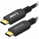 AlzaPower APW-CBTC7005B AluCore USB-C to USB-C 2.0 100W, 0.5m, černý – Zboží Živě