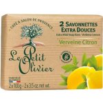 Le Petit Olivier mýdlo Verbena a Citron 2 x 100 g – Sleviste.cz