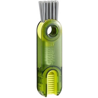 HomeLife čisticí kartáček na lahve 3v1 zelený – Zboží Mobilmania