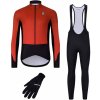 Cyklistický dres HOLOKOLO mega set - CLASSIC - černá/červená
