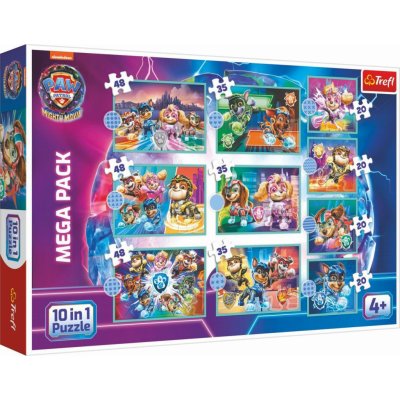 Trefl 10v1 Paw Patrol Tlapková patrola 960001 – Zboží Mobilmania