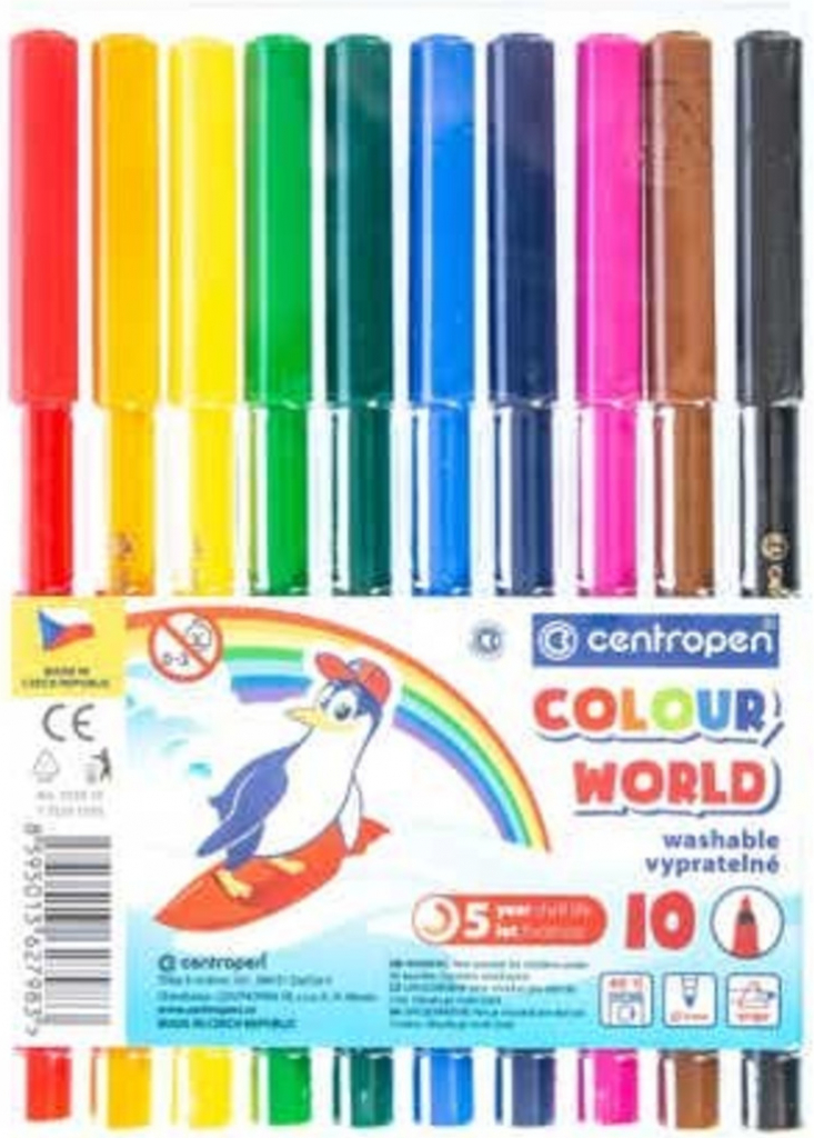 Centropen Colour World 7550 10 ks
