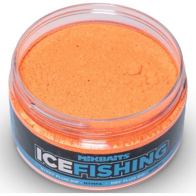 MikBaits Sypký Fluo Dip Ice Fishing Nymfa 100 ml – Hledejceny.cz