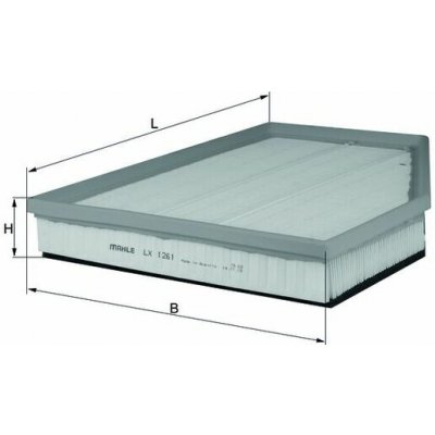 KNECHT Vzduchový filtr LX1261 – Hledejceny.cz
