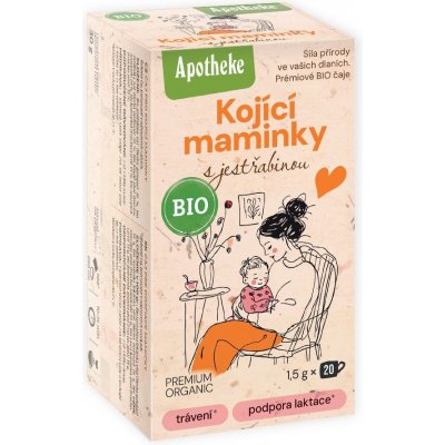 Apotheke BIO Kojící maminky s jestřabinou čaj 20 x 1,5 g – Sleviste.cz