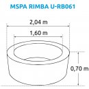 Marimex MSpa Rimba U-RB061 11400252