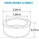 Marimex MSpa Rimba U-RB061 11400252 – Sleviste.cz
