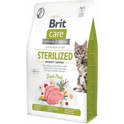 Brit Care Cat Grain-Free Sterilized Immunity Support 2 kg – Zboží Mobilmania