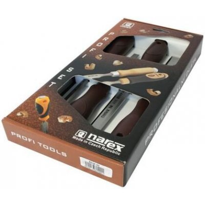 NAREX Bystřice dláta plochá sada 4ks (8,10,16,32mm) PLAST LINE 8604 00 – Zboží Mobilmania