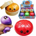 Squishy Dumpling mačkací antistresový knedlíček v košíku – Zboží Dáma