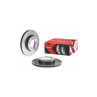 BREMBO Brzdové kotouče XTRA vrtané 09.5390.3X | Zboží Auto
