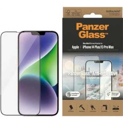 PanzerGlass Ultra-Wide Fit iPhone 14 Plus / 13 Pro Max 6,7" Screen Protection Anti-reflective Antibacterial Easy Aligner Included 2789 – Zboží Mobilmania