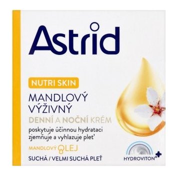 Astrid Nutri Skin mandlový výživný denní a noční krém pro suchou a velmi suchou pleť 50 ml