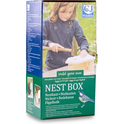 CJ Wildlife Ptačí budka 28 x 20 x 17 cm dřevo – Zboží Dáma