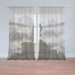 Sablio Záclony Poutník nad mořem mlhy - Caspar David Friedrich: 2ks 150x250cm – Hledejceny.cz