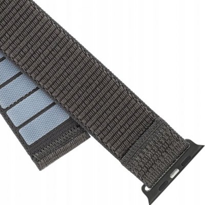 FIXED Nylon Sporty Strap pro Apple Watch Ultra 49mm, tmavě šedý FIXNST2-1029-GR – Zboží Živě