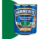 Akzo Nobel Hammerite přímo na rez 0,7L hladká tmavě zelená – Hledejceny.cz