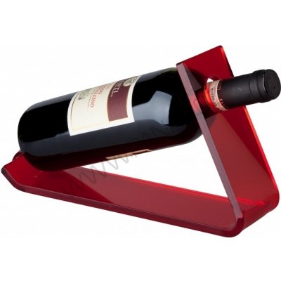 By inspire Stojan na lahev vína Akrylic, červený N062-02
