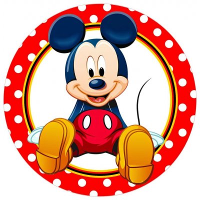 MICKEY MOUSE-02 Materiál: Jedlý papír – Hledejceny.cz