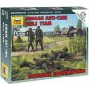 Sběratelský model Zvezda figurky německý protititankový střelecký tým Wehrmacht Wargames figurky 6216 1:72