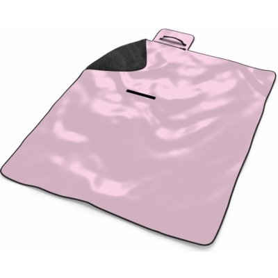 Sablio Plážová deka Světle růžová: 200x140 – Zboží Dáma