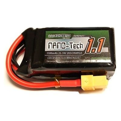 Bighobby Li-pol baterie 1100mAh 3S 35C 70C -NANO Tech – Zboží Mobilmania