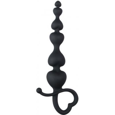 EasyToys analné srdce černé – Sleviste.cz