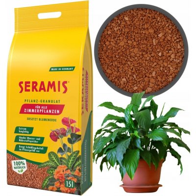 Seramis substrát pro pokojové rostliny 15 l – Zboží Dáma
