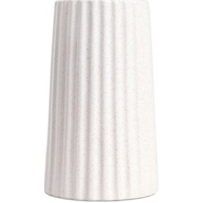 Váza NOVO keramická vroubkovaná srdce 11,5x19,5 cm HOMLA – Hledejceny.cz