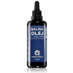 Renovality malinový olej za studena lisovaný 100 ml