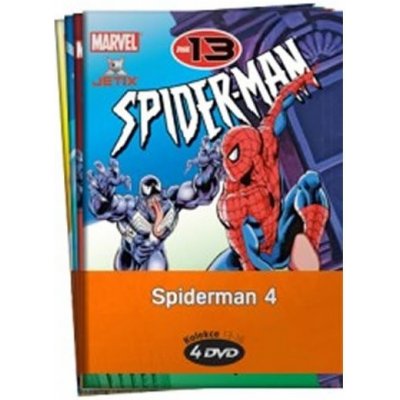 Spiderman 4. - kolekce 4 DVD – Zboží Mobilmania