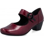 Rieker lodičky s nártovým páskem červené 41756-33 – Zboží Dáma