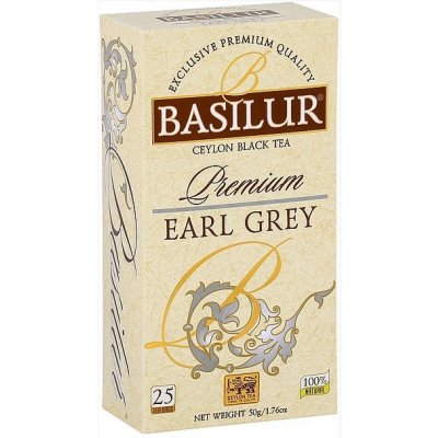 Basilur Premium Earl Grey 25 x 2 g – Zboží Mobilmania