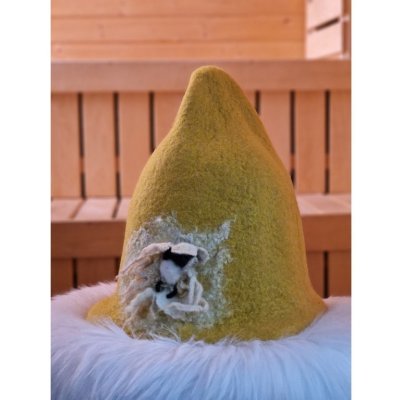 Saunový mág Čepice žlutá – Sleviste.cz