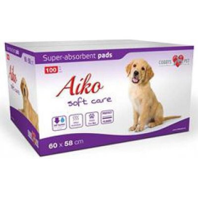 Cobby`s Pet Aiko Soft Care pleny pro psy 60 x 58 cm 100 ks – Hledejceny.cz