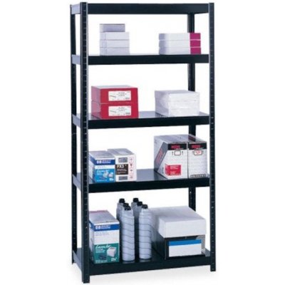 Fistar Regál 2000 x 600 x 400 mm 5 polic černá – HobbyKompas.cz