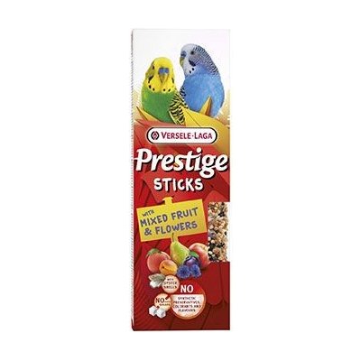 Versele-Laga Prestige Sticks tyčinky Mix Ovoce a květiny pro andulky 60 g – Zboží Mobilmania