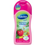 Bubchen Kids šampon a sprchový gel Malina 50 ml – Zboží Dáma