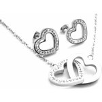 Steel Jewelry set náhrdelník a náušnice z chirurgické oceli SET180483 – Zboží Dáma