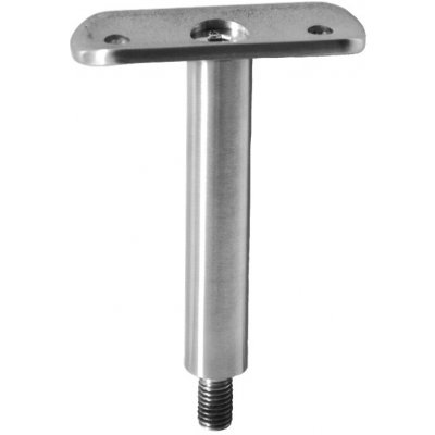 Kovoinox Držák madla pevný na trubku ø 42,4 mm (78x64 mm / závit M8), broušená nerez K320 / AISI304 – Hledejceny.cz