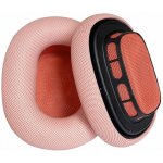 eses náhradní náušníky pro sluchátka Apple AirPods Max růžové kožené – Zboží Živě