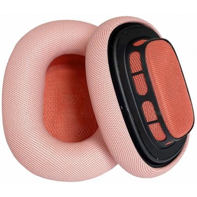 eses náhradní náušníky pro sluchátka Apple AirPods Max růžové kožené – Zboží Živě