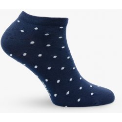 Rox Happy Spotie bavlněné kotníkové ponožky modrá