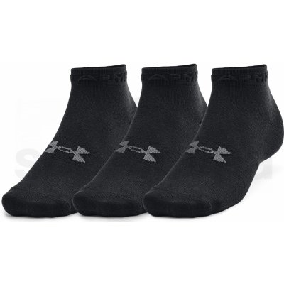 Under Armour Essential Low Cut 3 Pack 001/Black – Zboží Mobilmania