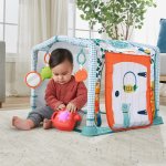 Fisher Price Hrací dečka s domečkem se zvuky HJK45 – Zboží Dáma