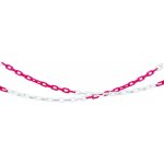 PVC řetěz, červeno-bílý 1m – Zboží Mobilmania