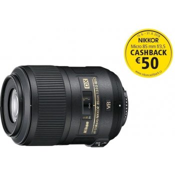 Nikon Nikkor 85mm f/3.5G ED AF-S DX VR Micro