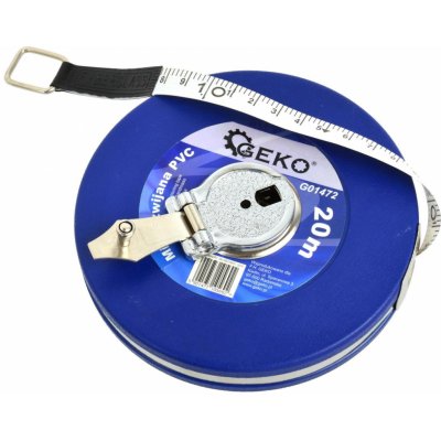 GEKO Pásmo měřící, 20m, š. pásma 10mm, PVC, PROFI – Zbozi.Blesk.cz