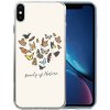 Pouzdro a kryt na mobilní telefon Apple PROTEMIO 29154 MY ART Ochranný kryt Apple iPhone XR BUTTERFLIES (026)